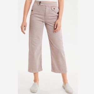 Pink Tint Wide Leg Crop Pant